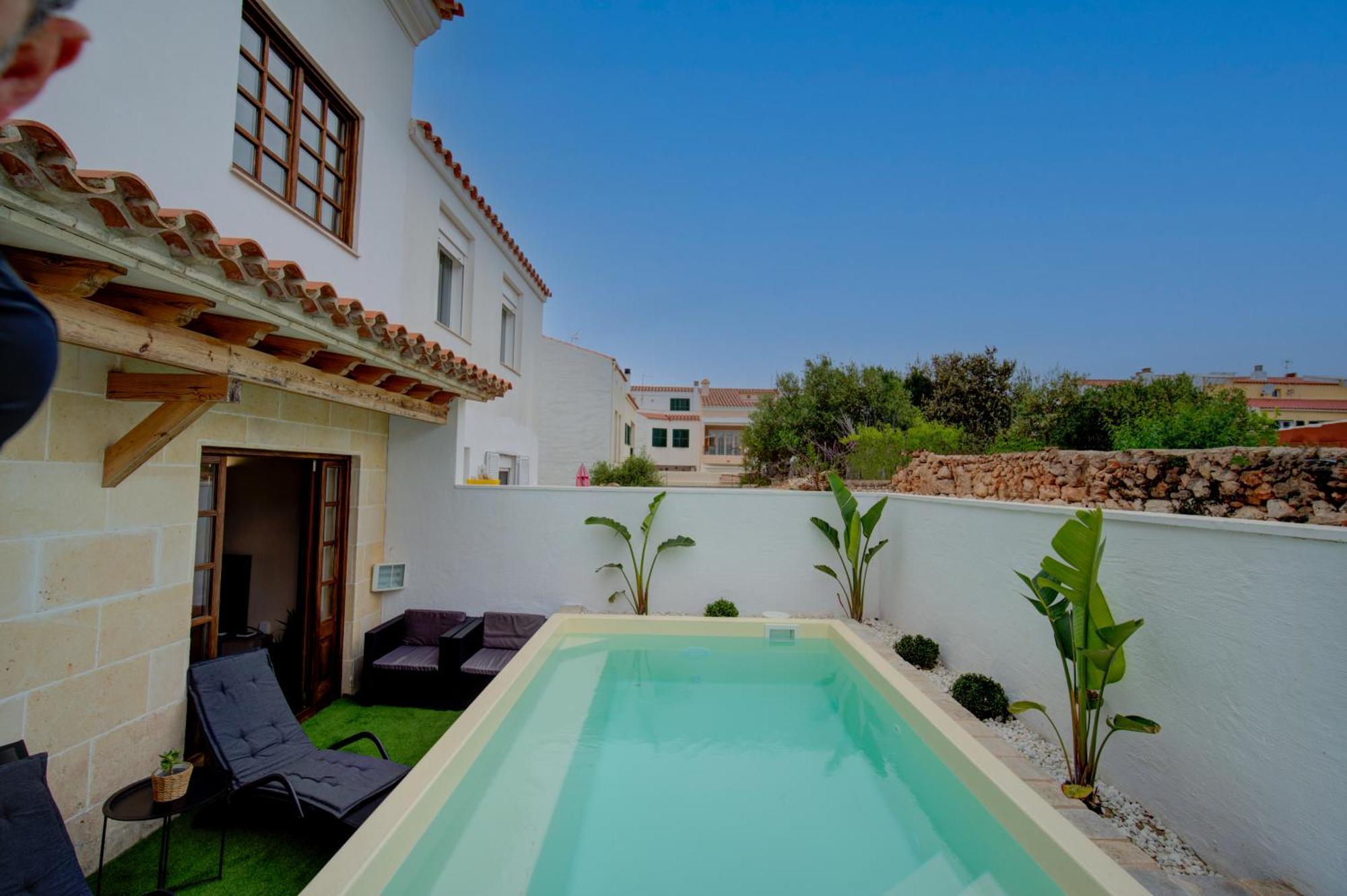 Villa Casa Boutique Xalam " Piscina Climatizada, Jacuzzi, Billar " Sant Lluís Exterior foto