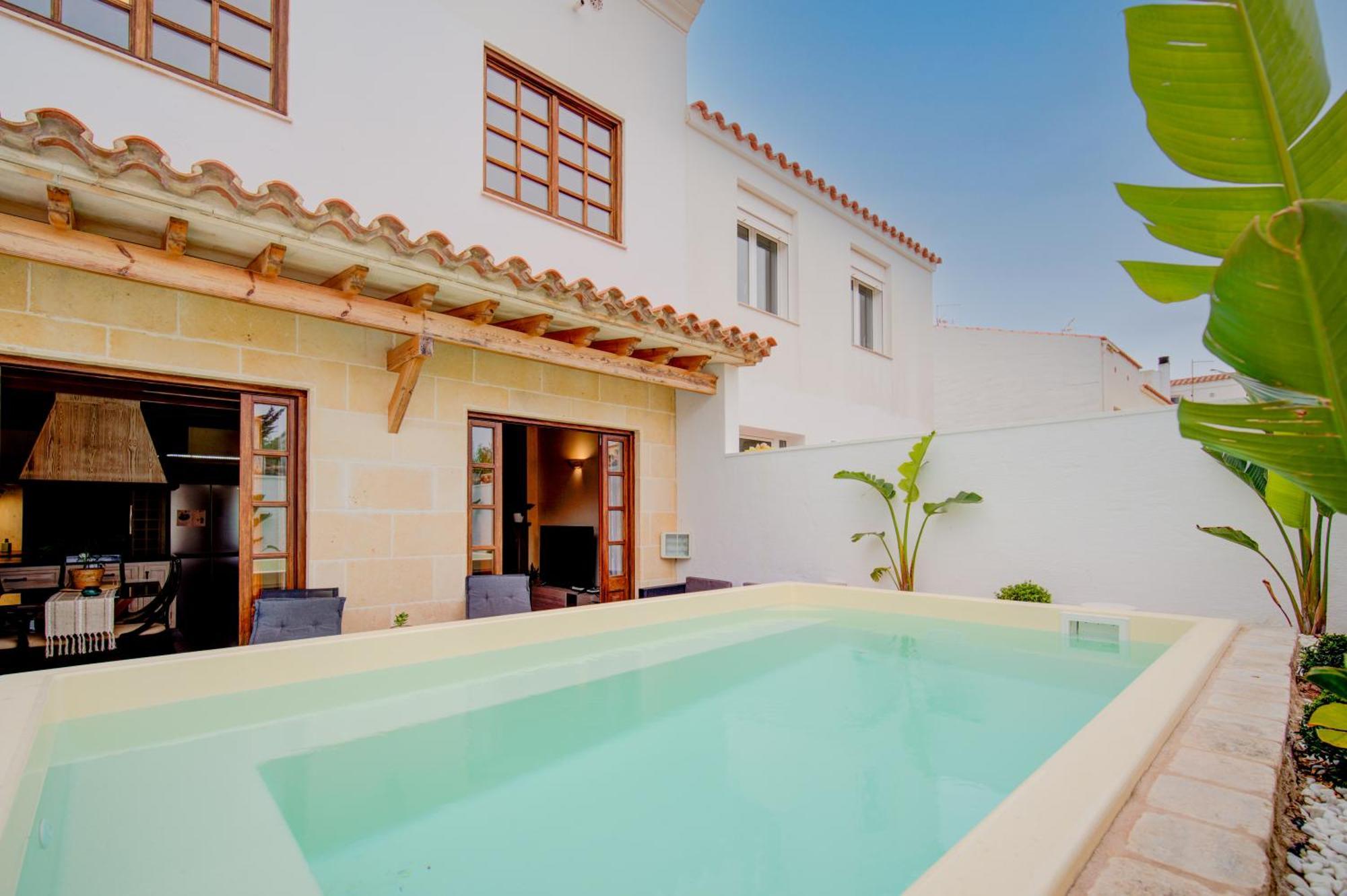 Villa Casa Boutique Xalam " Piscina Climatizada, Jacuzzi, Billar " Sant Lluís Exterior foto